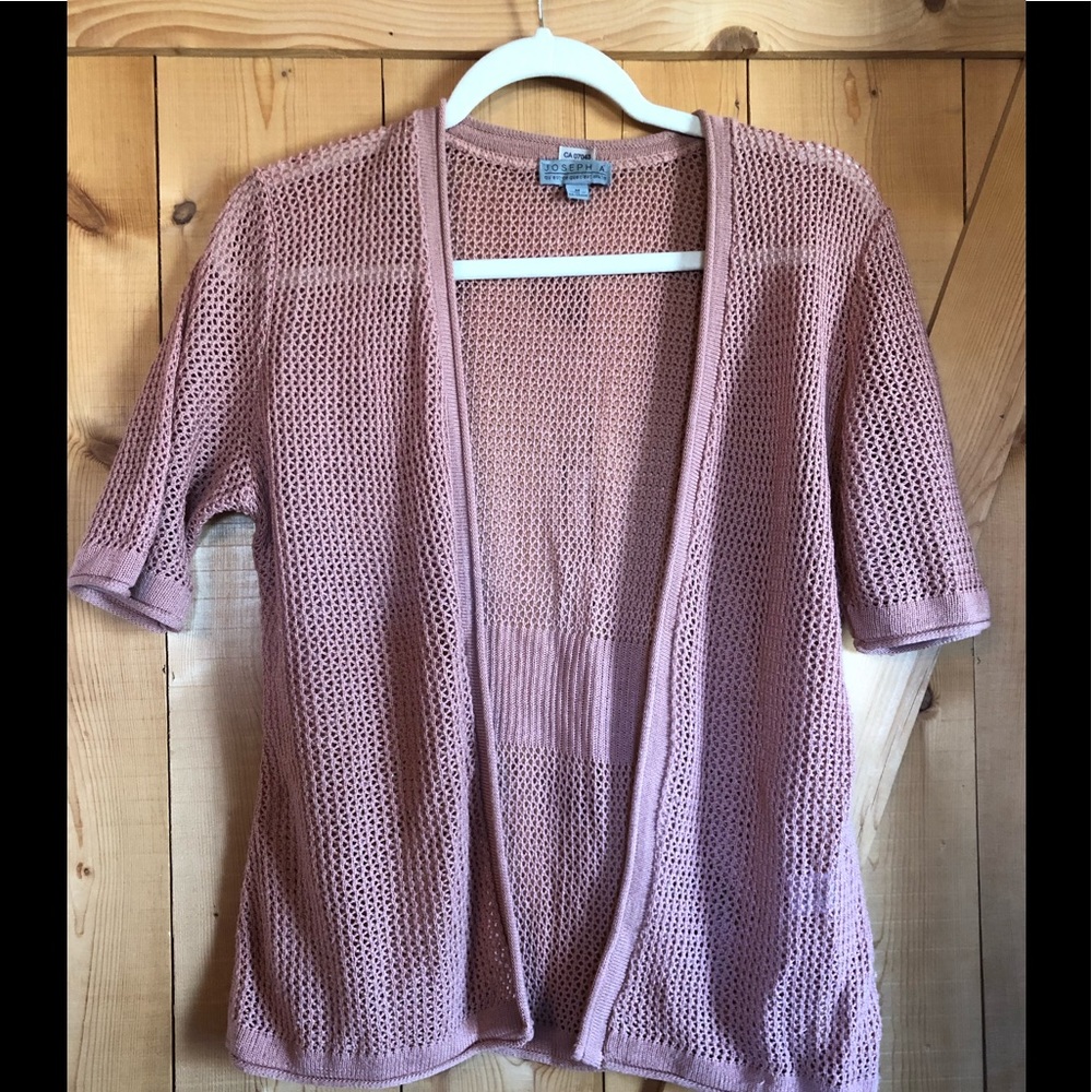 Short sleeve cardigan